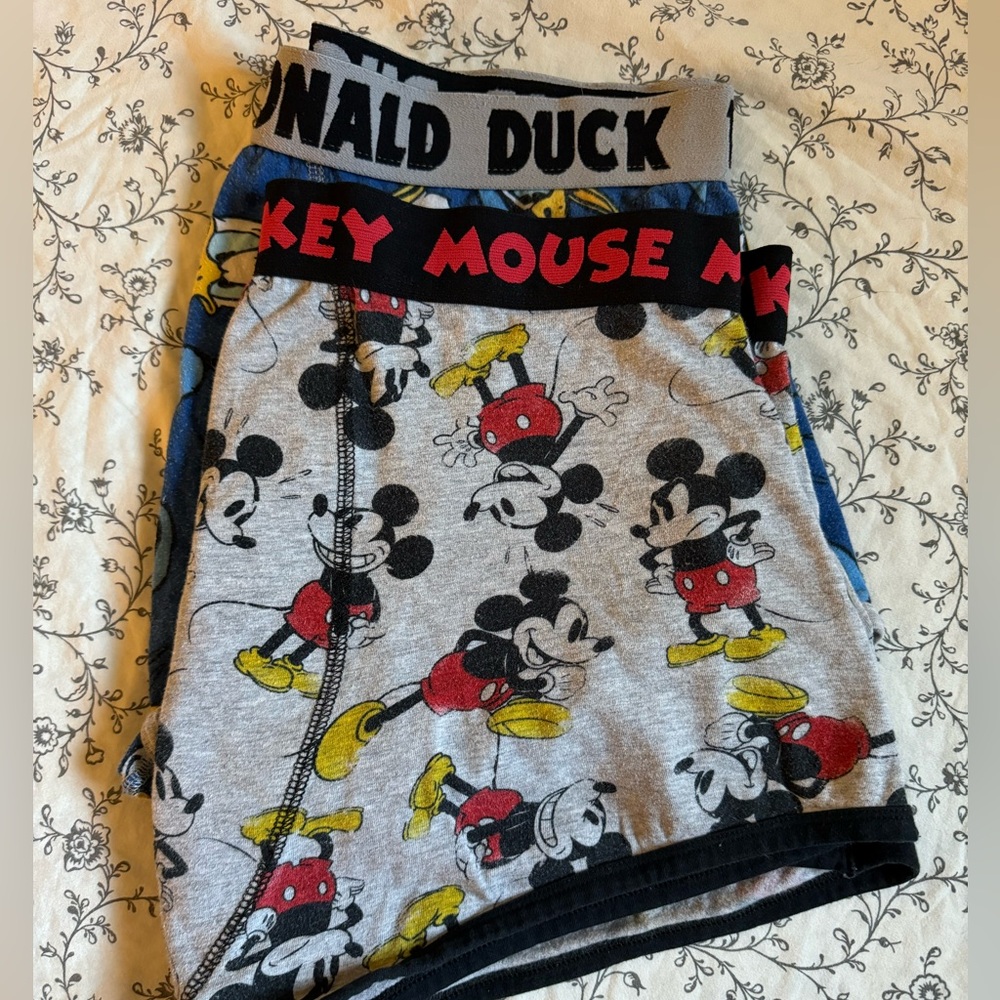 Mickey Mouse & Donald Duck Boxers